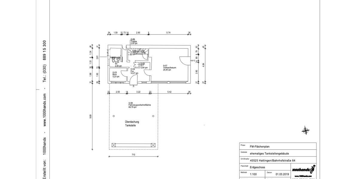 Einfamilienhaus Hattingen - 3 Zimmer, 110 m&sup2;, 980&euro; | Angebot:26713063