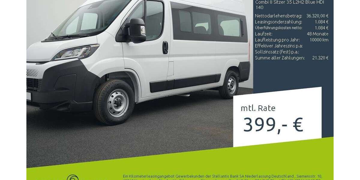 Citroen Jumper 1.500 km 35.870 &euro; Dortmund 44263