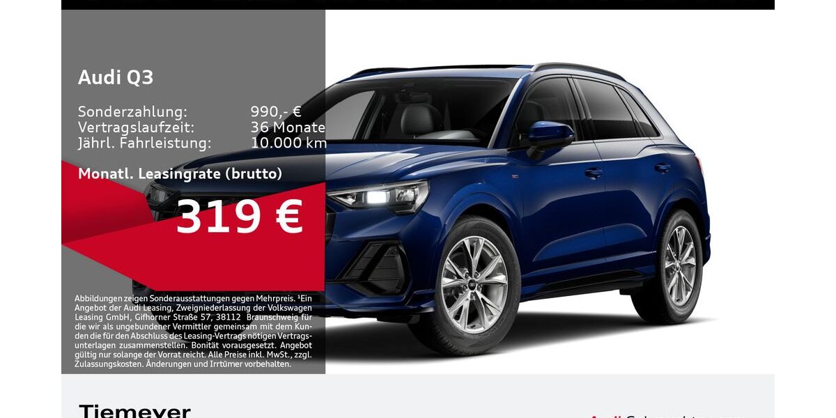 Audi Q3 34.088 km 36.590 &euro; Bochum 44809