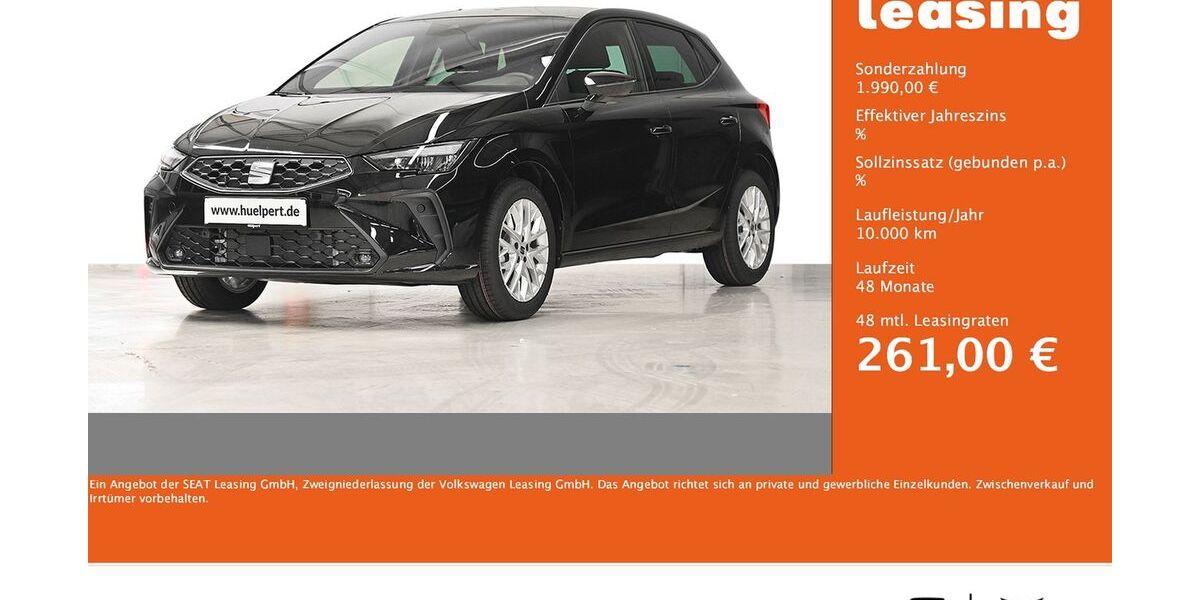 Seat Ibiza 1.990 km 22.330 &euro; Dortmund 44269