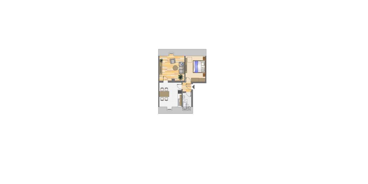 Etagenwohnung Gelsenkirchen Gelsenkirchen-Mitte - 2 Zimmer, 51 m&sup2;, 409&euro; | Angebot:23496576