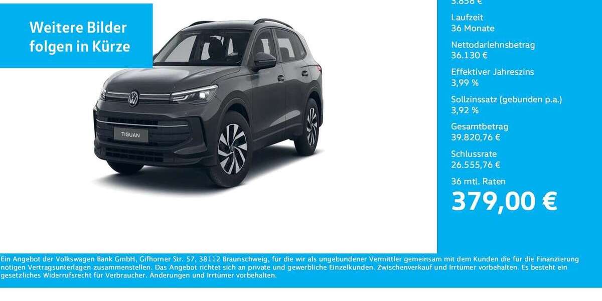 VW Tiguan 6.083 km 39.988 &euro; Dortmund 44141