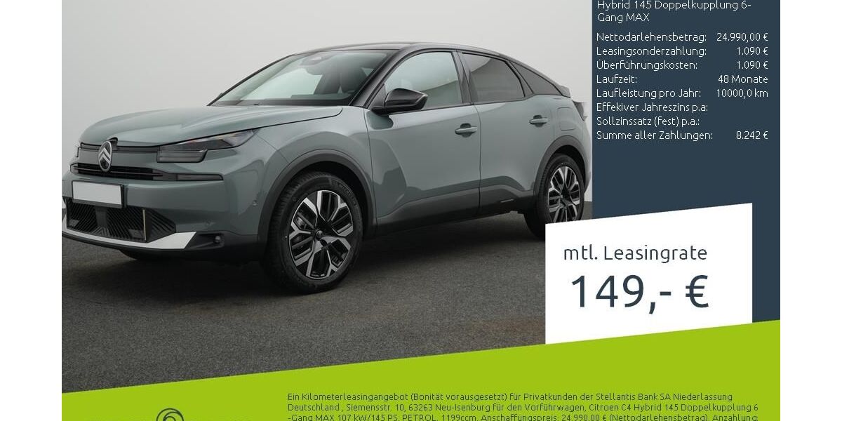 Citroen C4 1.500 km 24.489 &euro; Borken 46325