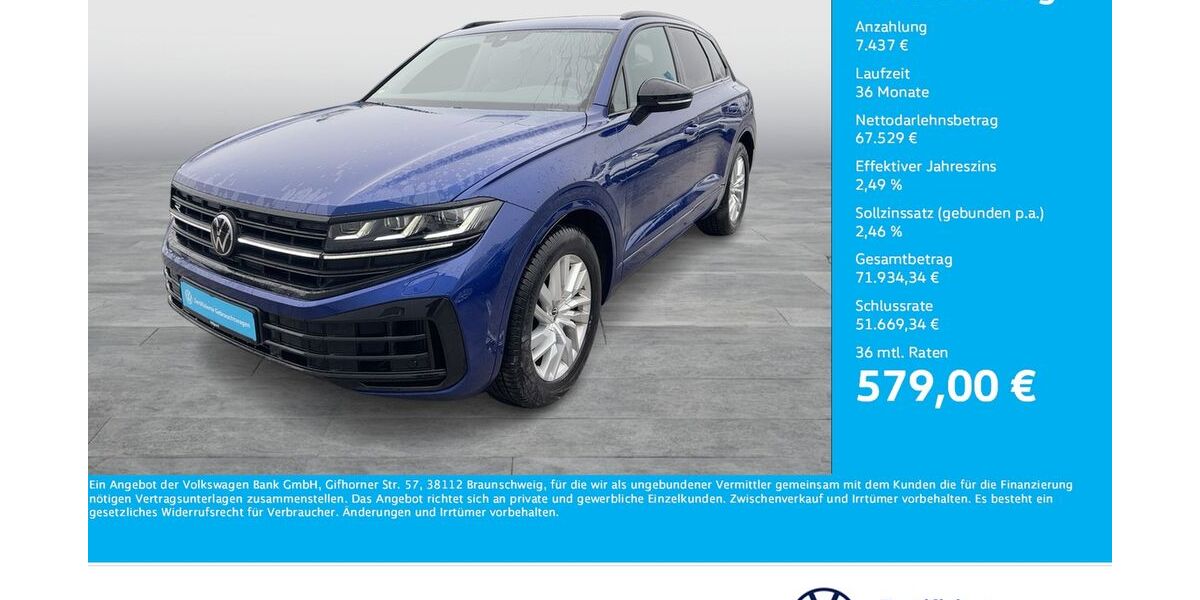 VW Touareg 23.675 km 73.998 &euro; Dortmund 44141