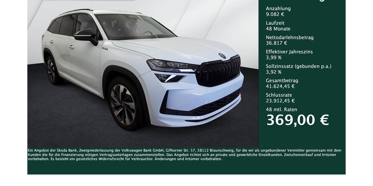 Skoda Kodiaq 7.052 km 45.899 &euro; Dortmund 44269