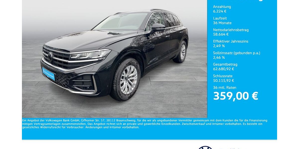 VW Touareg 9.995 km 64.888 &euro; Dortmund 44141