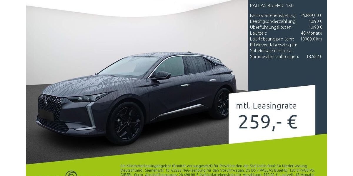 DS Automobiles DS4 11.187 km 25.370 &euro; Dortmund 44263