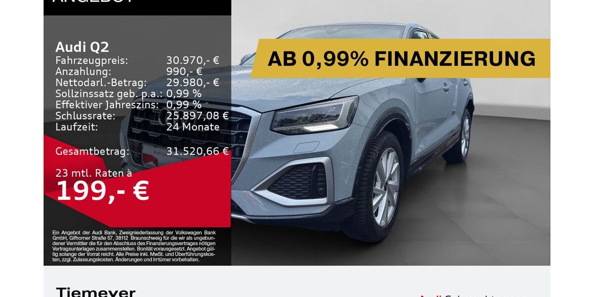 Audi Q2 3.109 km 30.440 &euro; Dorsten 46284
