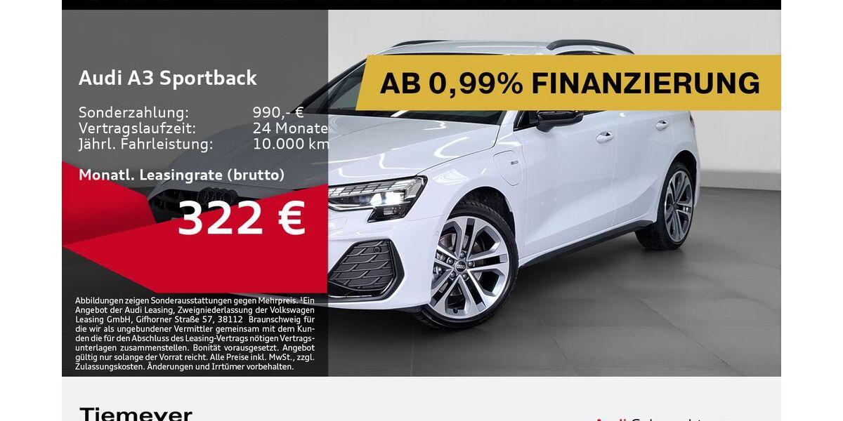 Audi A3 8.544 km 38.850 &euro; Bochum 44809