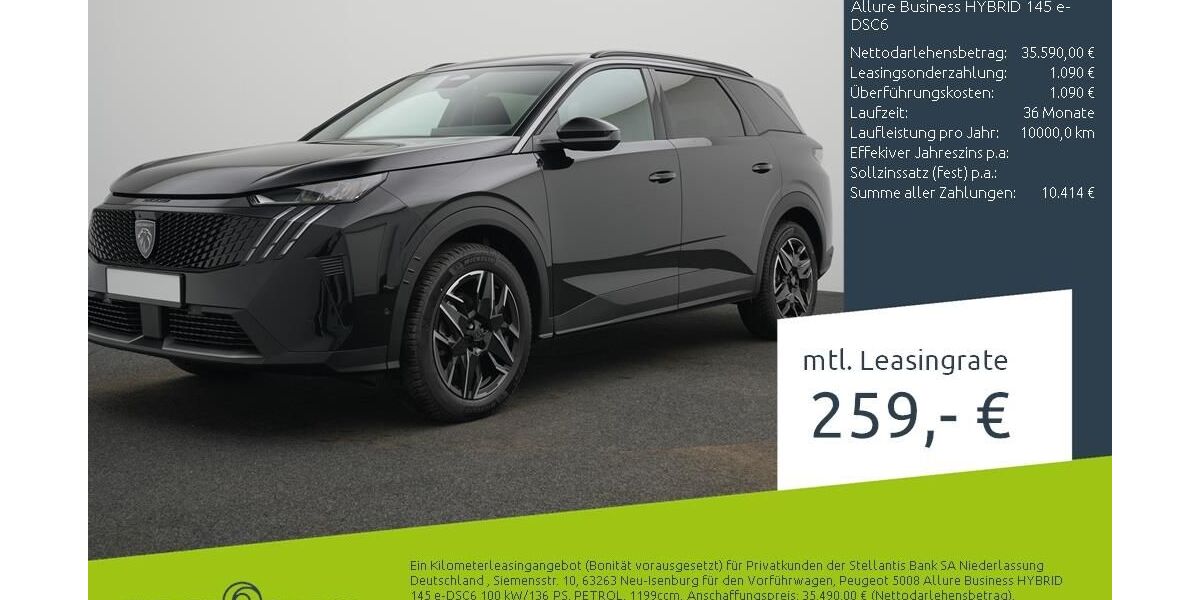 Peugeot 5008 1.500 km 35.590 &euro; Borken 46325