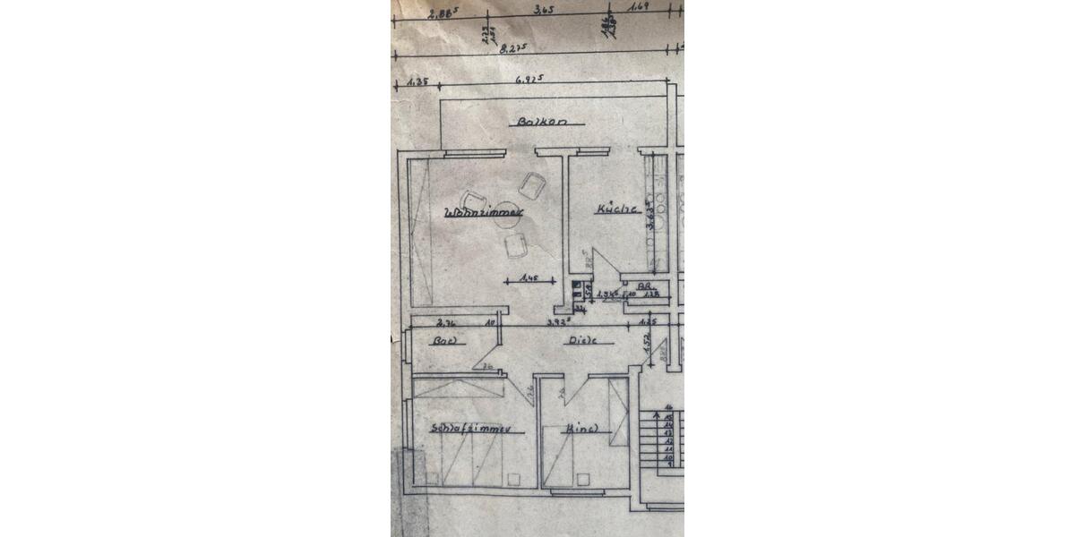Etagenwohnung Oberhausen Biefang - 3 Zimmer, 77 m&sup2;, 770&euro; | Angebot:27613529