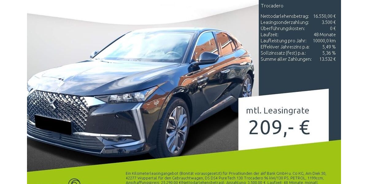 DS Automobiles DS4 18.150 km 16.550 &euro; Dülmen 48249