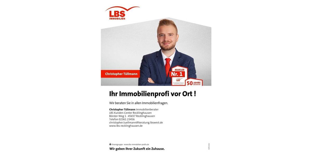 Etagenwohnung Datteln - 5 Zimmer, 106 m&sup2;, 239.000&euro; | Angebot:26470711