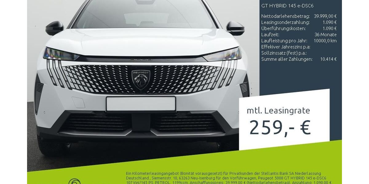 Peugeot 5008 9.000 km 39.880 &euro; Borken 46325