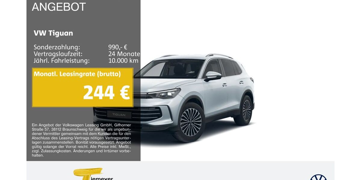 VW Tiguan 13.057 km 37.850 &euro; Dorsten 46282