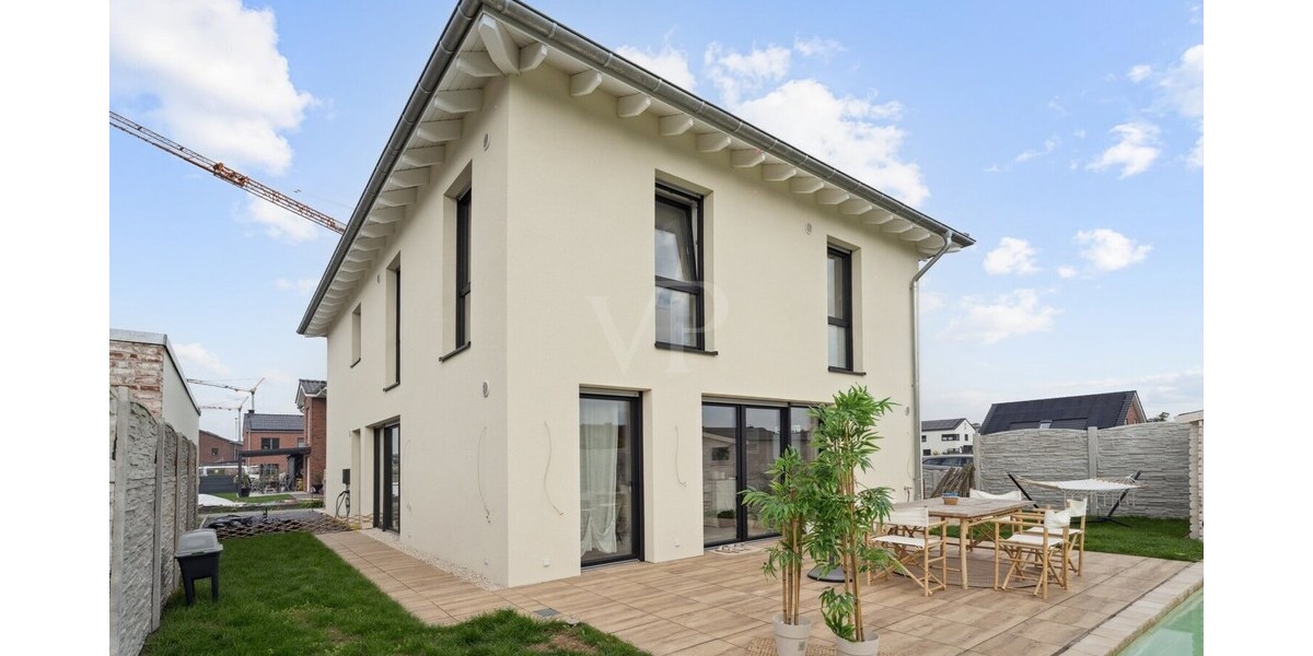Attraktives Zweifamilienhaus in Olfen–modern, nachhaltig und mit KfW 40+ Standard - Zweifamilienhaus Olfen | Angebot:23089639