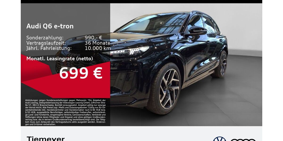 Audi Q6 e-tron 3.903 km 71.490 &euro; Gelsenkirchen 45894