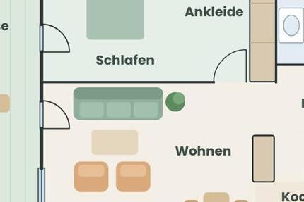 Wohnung Borken - 2 Zimmer, 68 m&sup2;, 810&euro; | Angebot:27619603