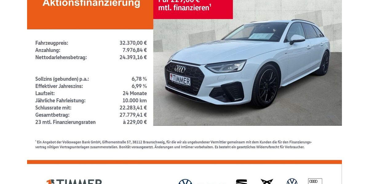 Audi A4 39.121 km 31.880 &euro; Dülmen 48249