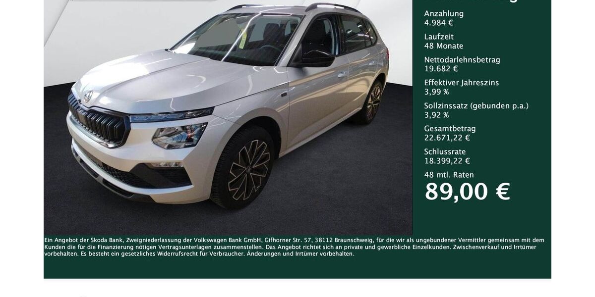 Skoda Kamiq 22.101 km 24.666 &euro; Dortmund 44269