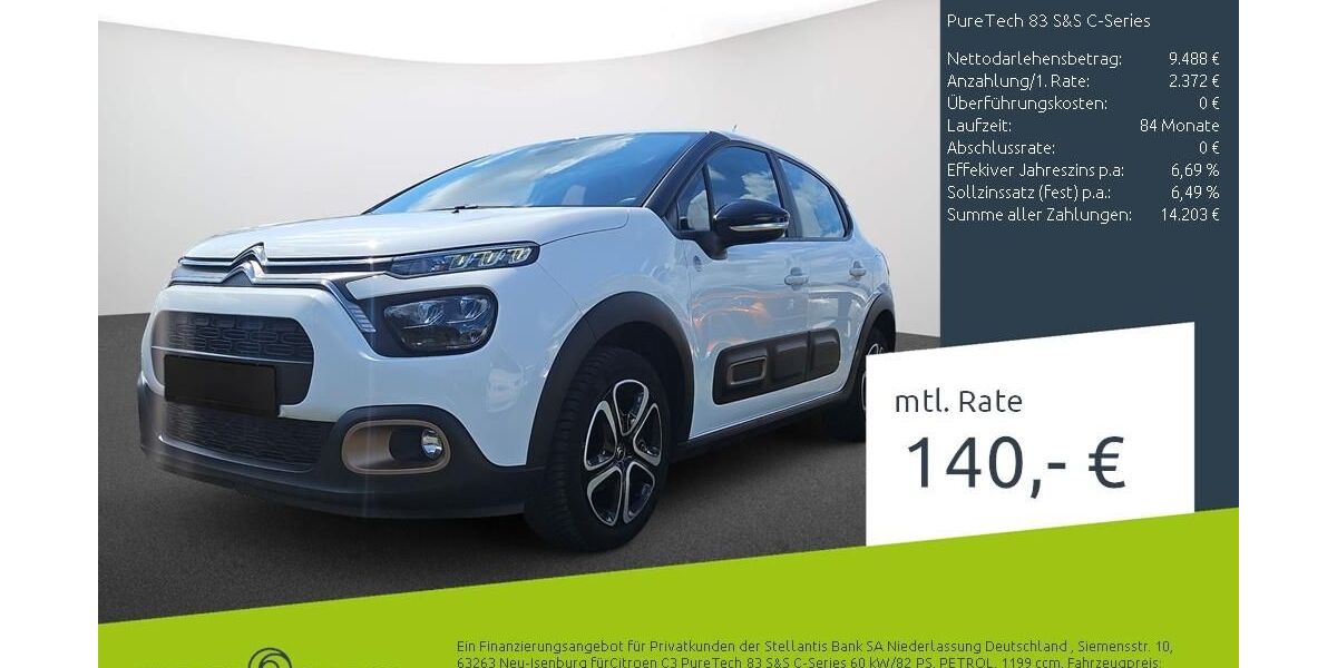 Citroen C3 28.840 km 11.860 &euro; Dülmen 48249