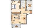 Etagenwohnung Castrop-Rauxel Bladenhorst - 2 Zimmer, 69 m&sup2;, 589&euro; | Angebot:26478011