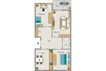 Etagenwohnung Lünen Alstedde - 3.5 Zimmer, 76 m&sup2;, 645&euro; | Angebot:25524166