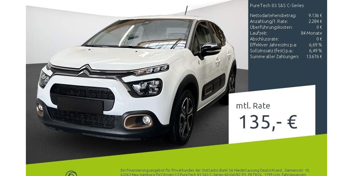 Citroen C3 15.456 km 11.389 &euro; Dülmen 48249