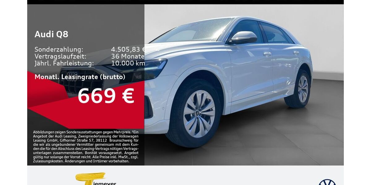 Audi Q8 34.602 km 56.780 &euro; Bochum 44892