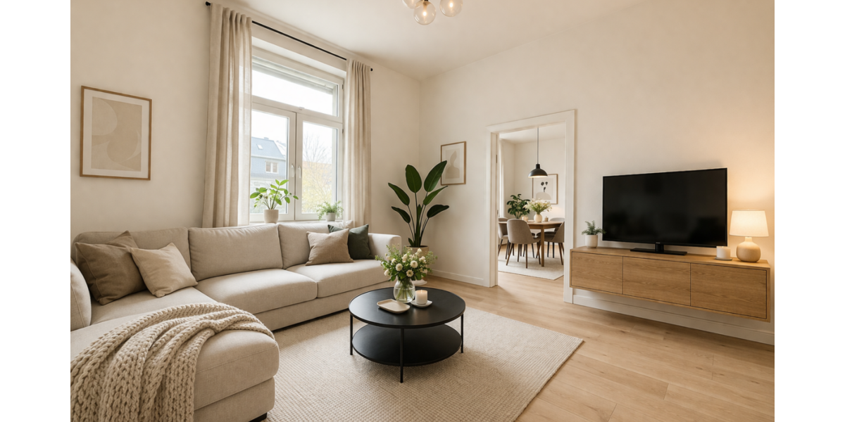 Etagenwohnung Oberhausen - 4 Zimmer, 113 m&sup2;, 1.100&euro; | Angebot:26534799