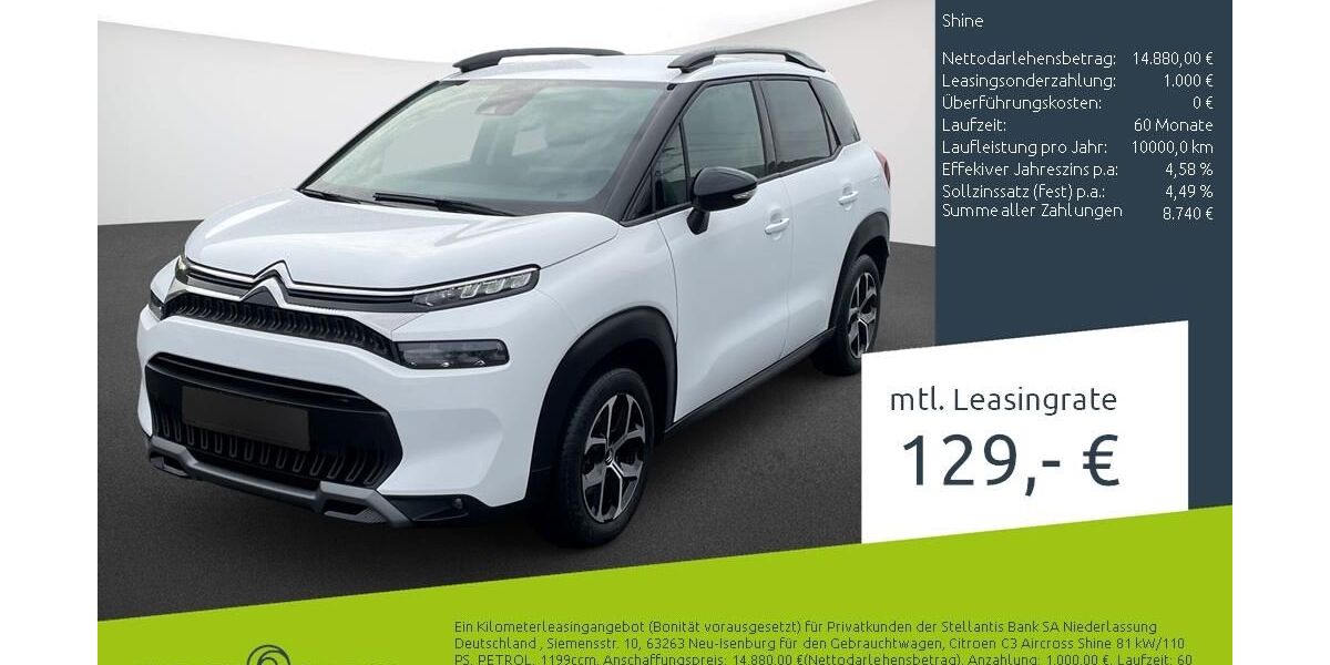 Citroen C3 Aircross 16.872 km 13.989 &euro; Borken 46325