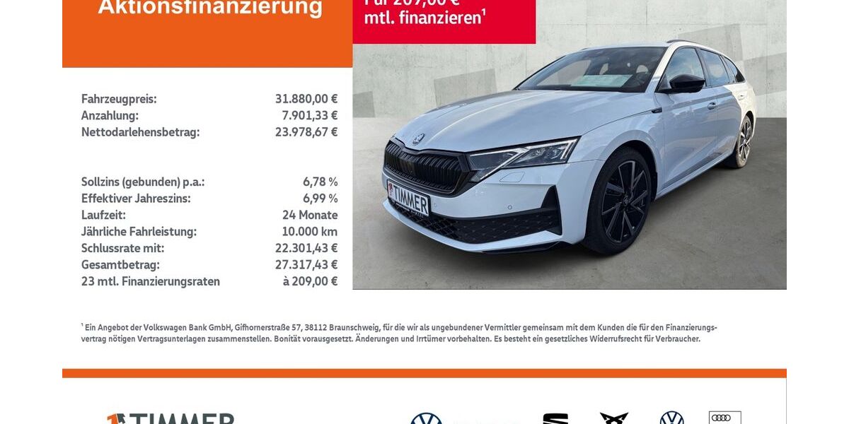 Skoda Octavia 21.135 km 30.880 &euro; Dülmen 48249