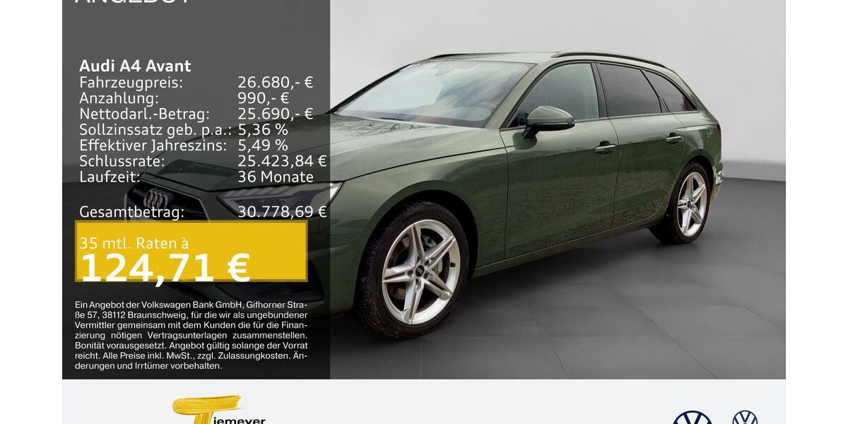 Audi A4 27.322 km 26.680 &euro; Castrop-Rauxel 44575