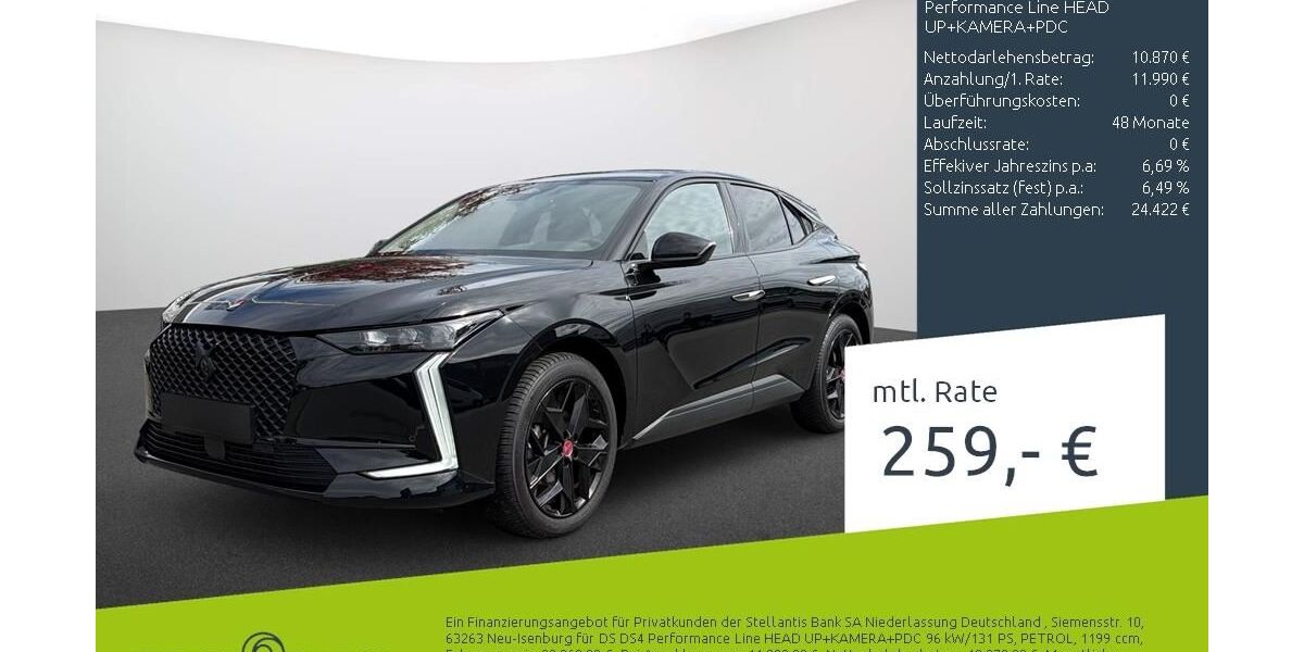 DS Automobiles DS4 24.029 km 22.860 &euro; Borken 46325