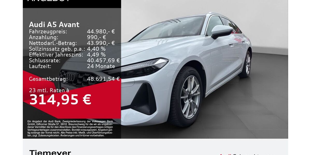 Audi A5 25.539 km 44.580 &euro; Dorsten 46284
