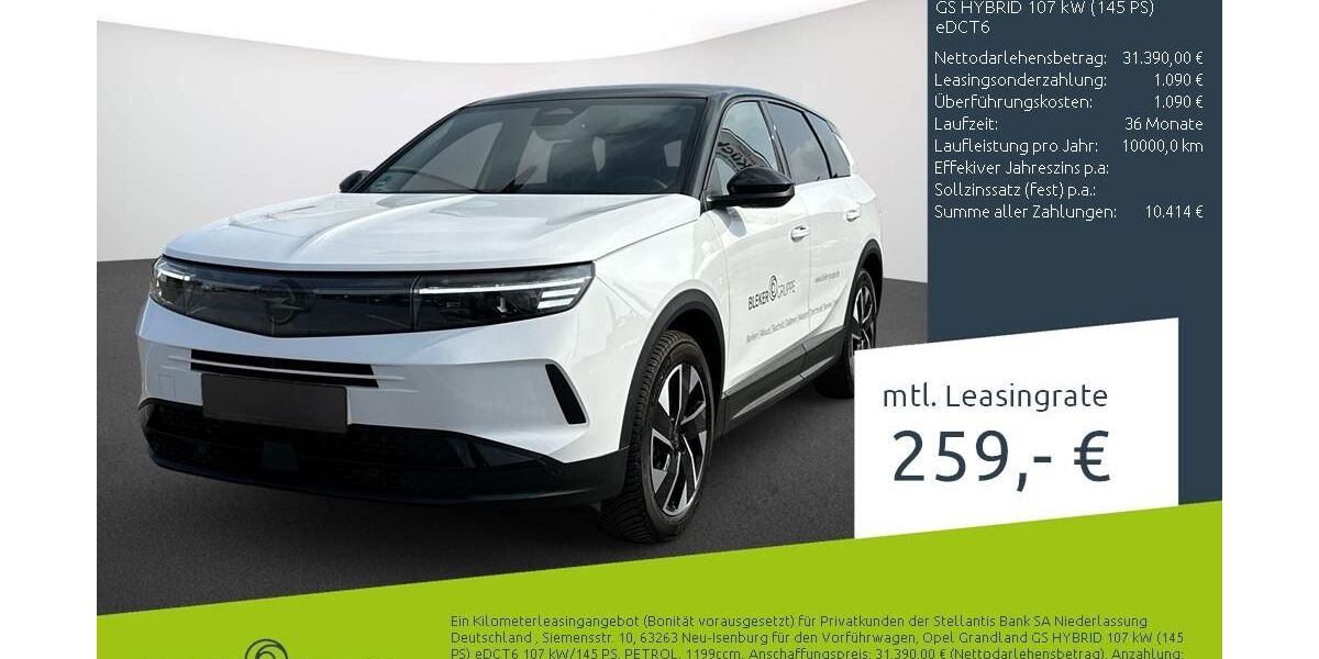 Opel Grandland (X) 11.498 km 30.560 &euro; Dülmen 48249