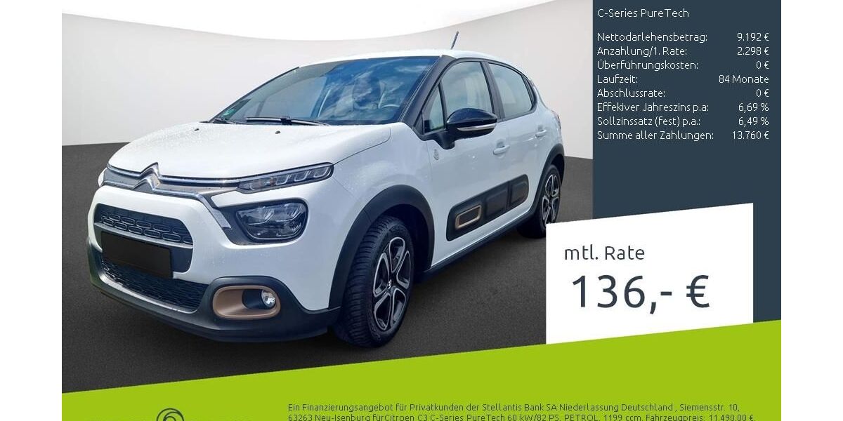 Citroen C3 15.833 km 11.490 &euro; Dülmen 48249